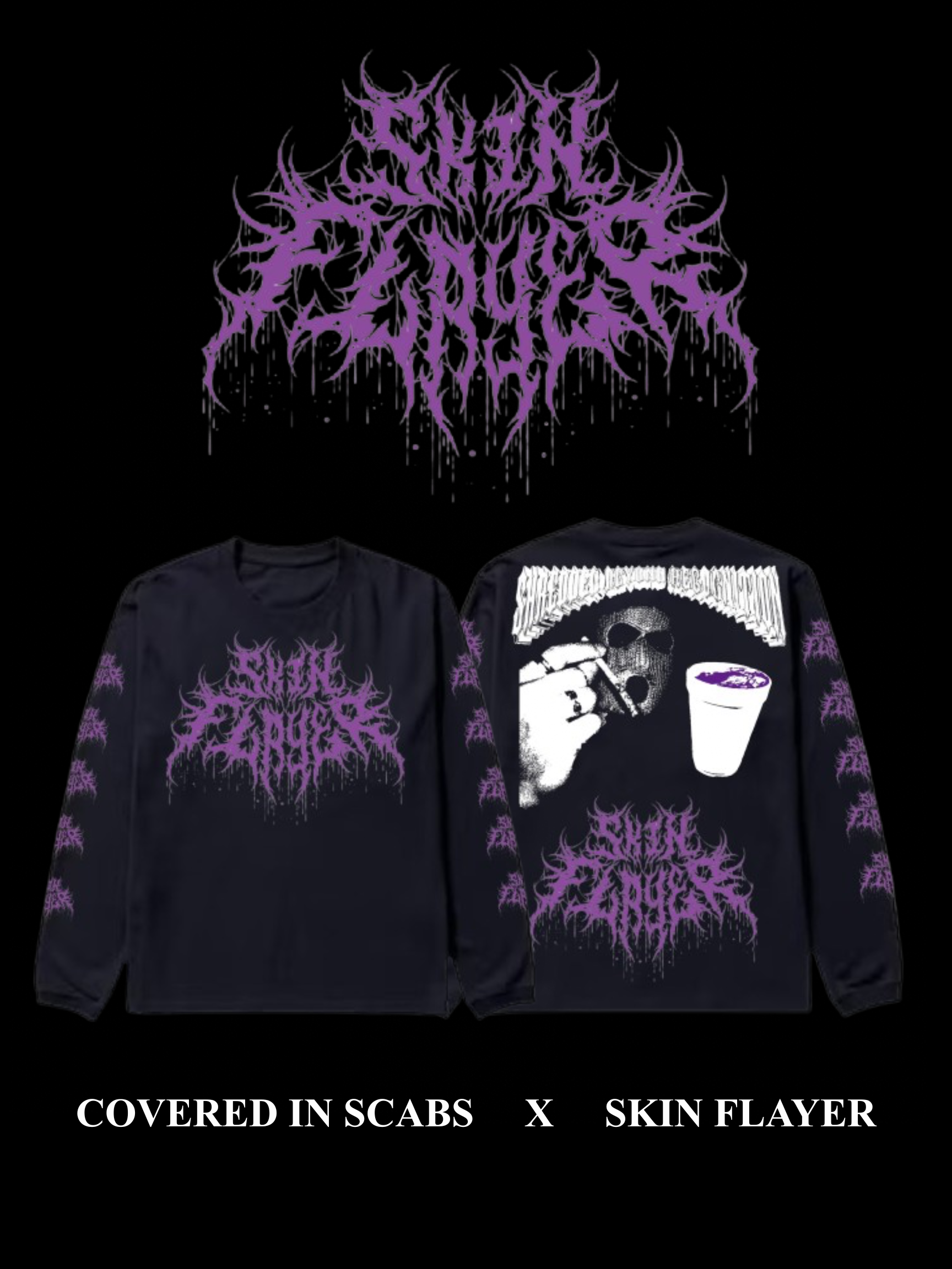 Skin Flayer “Shredded Beyond Recognition” Longsleeve