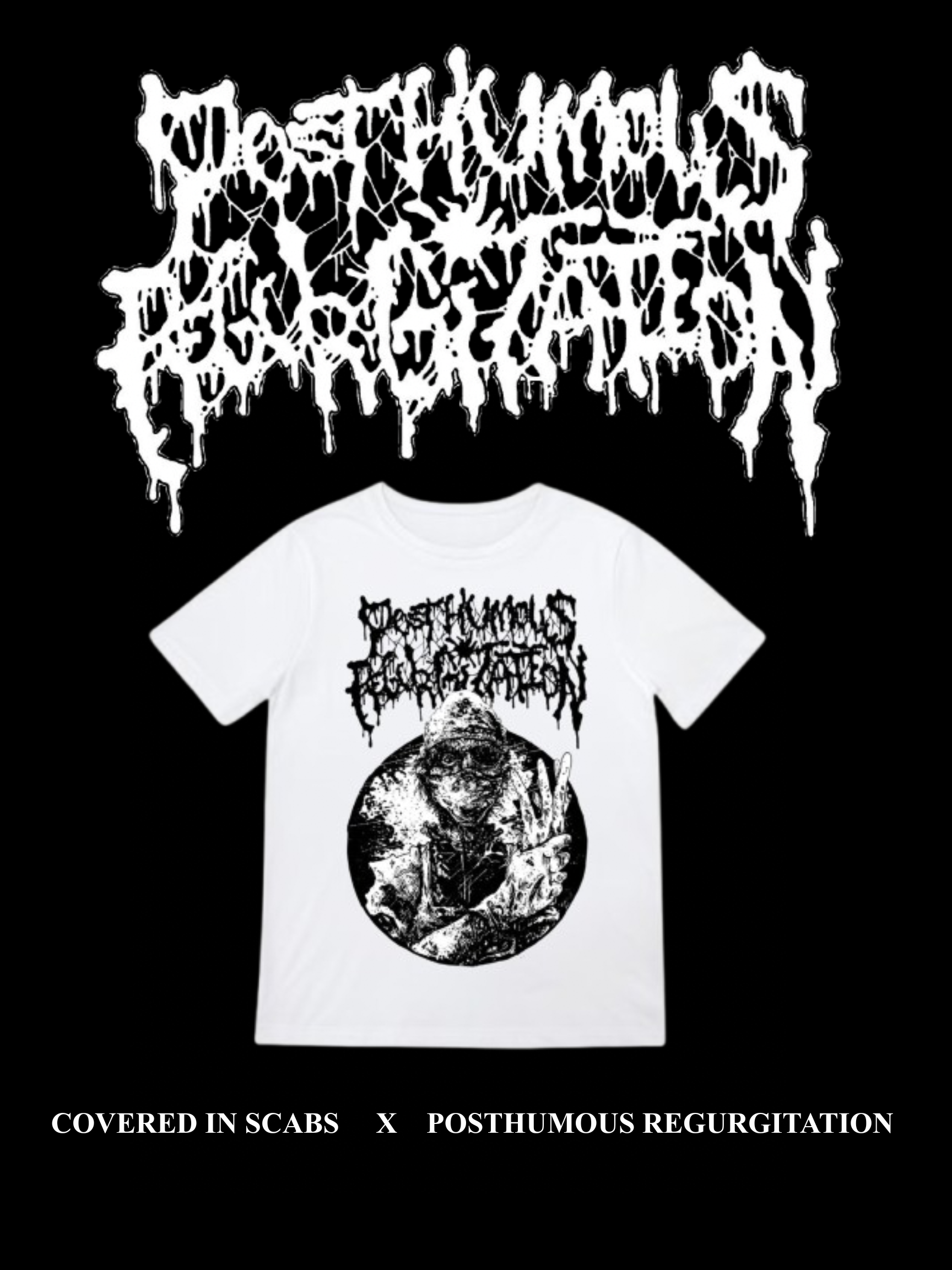 Posthumous Regurgitation “Glorification of Medical Malpractice” Shirt