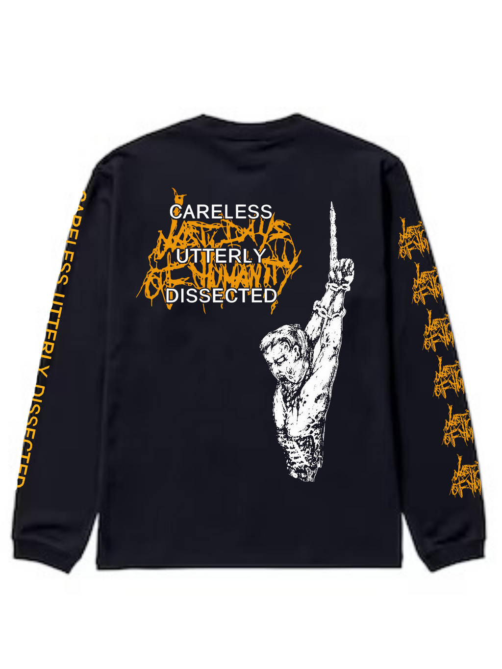 Last Days of Humanity “Careless Utterly Dissected” Longsleeve