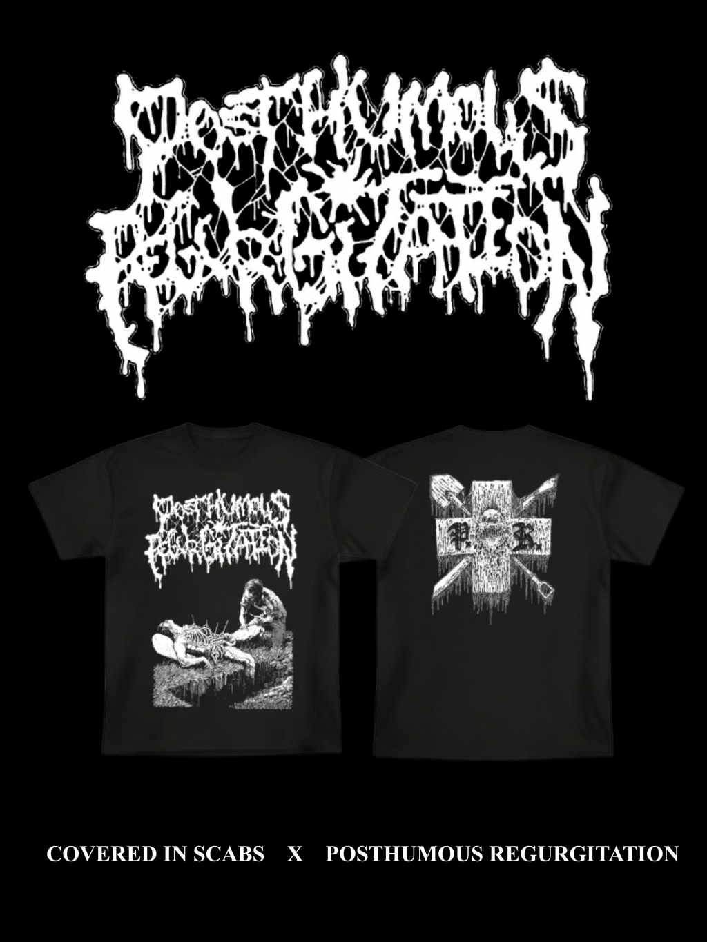 Posthumous Regurgitation “Exhumation of Cadavers for Research and Consumption” Shirt
