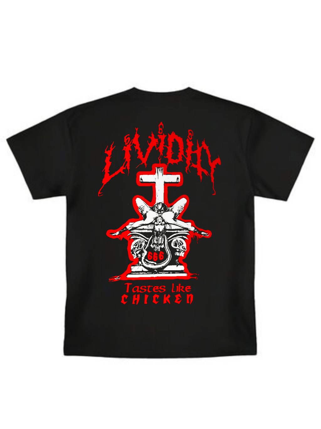 Lividity “Tastes Like Chicken” Shirt