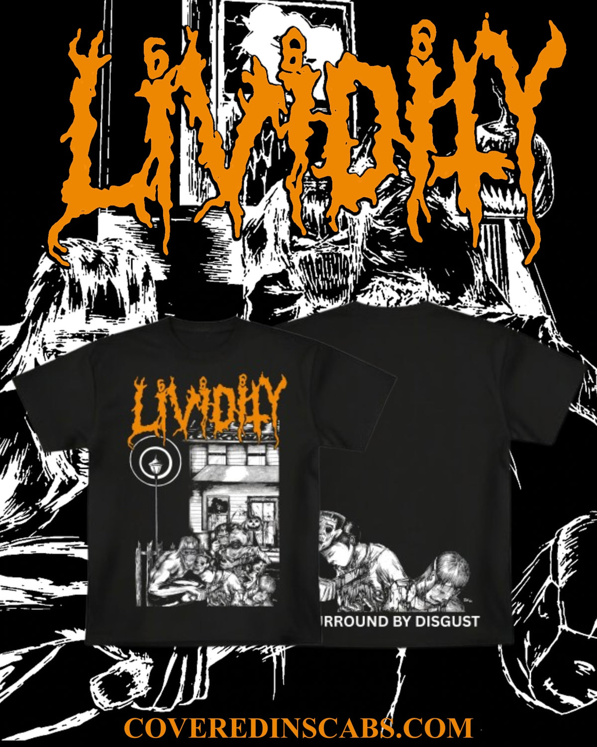 Lividity “Surround By Disgust” Shirt