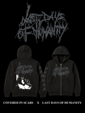 Last Days of Humanity “Horrific Compositions of Decomposition” Zip Up Hoodie