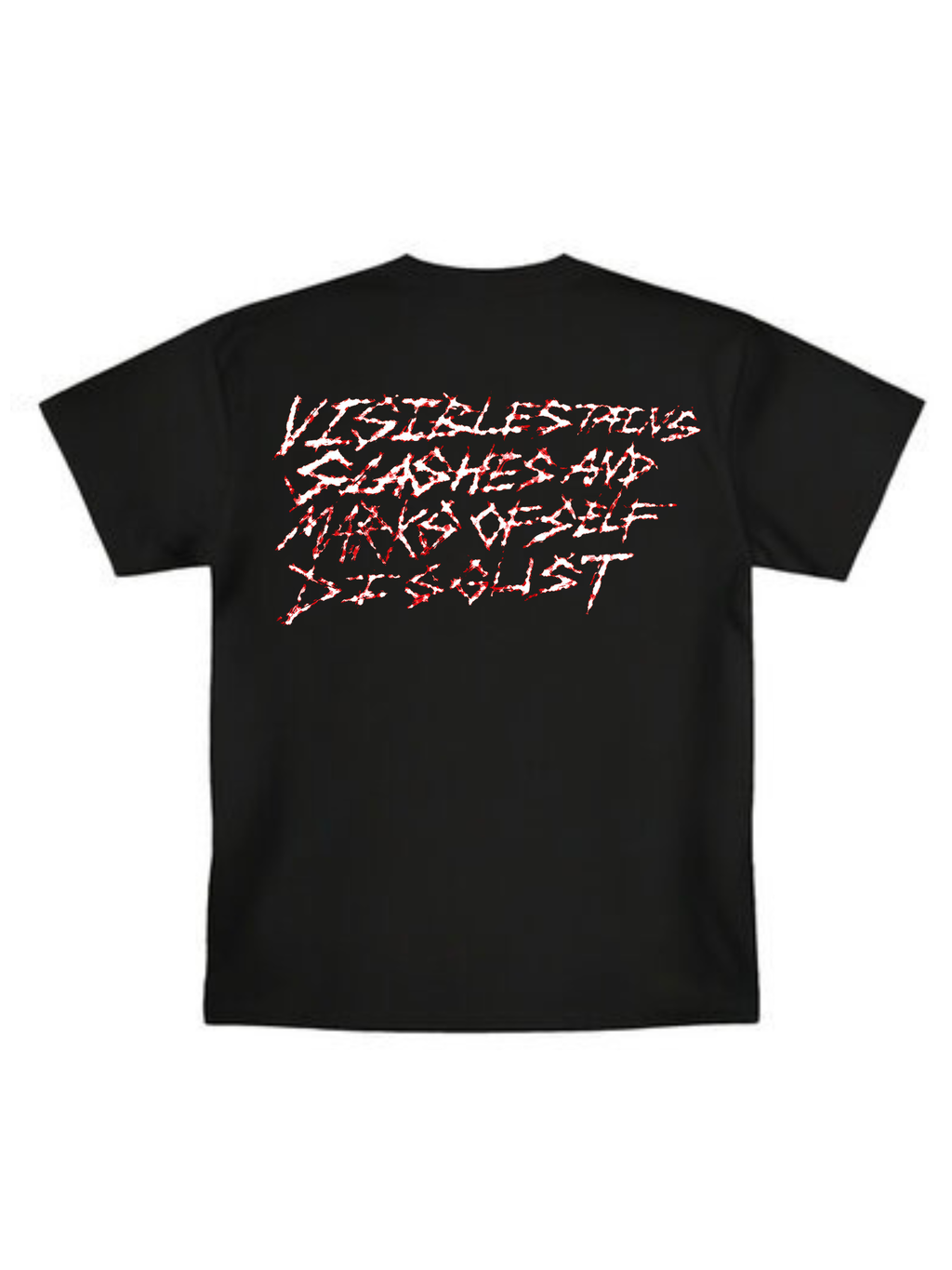 Last Days of Humanity “Visible Stains Slashes and Marks of Self Disgust” Shirt