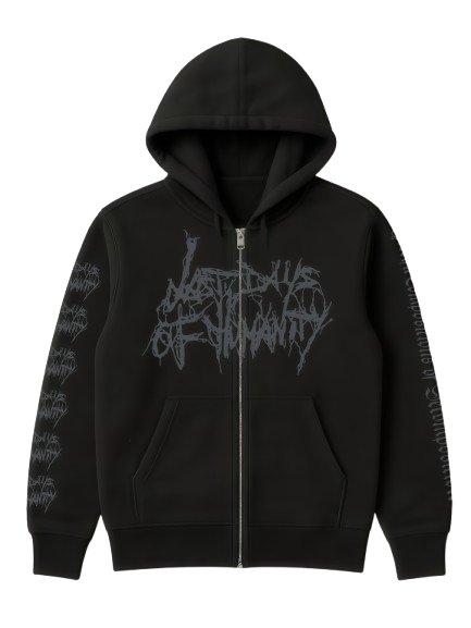 Last Days of Humanity “Horrific Compositions of Decomposition” Zip Up Hoodie
