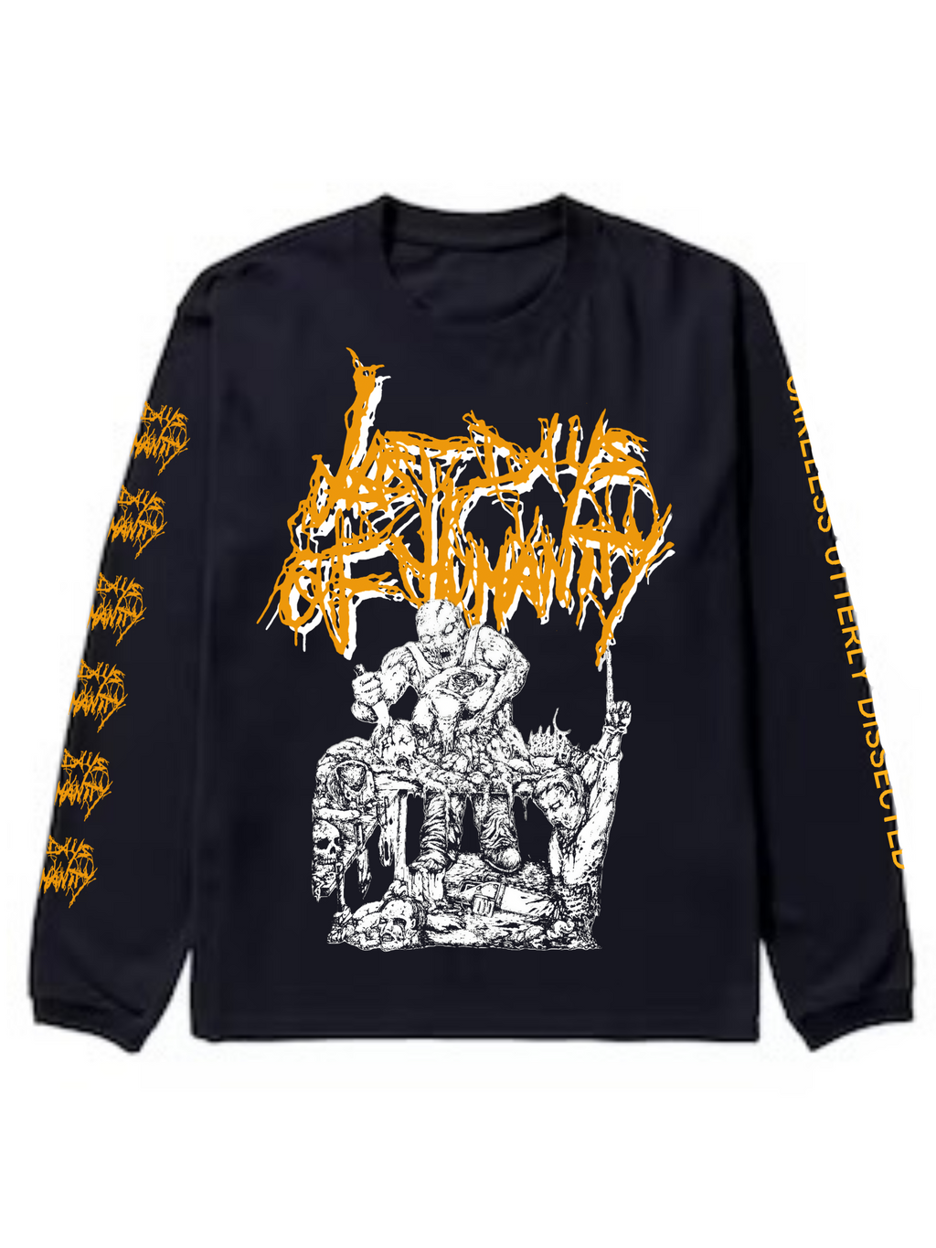 Last Days of Humanity “Careless Utterly Dissected” Longsleeve