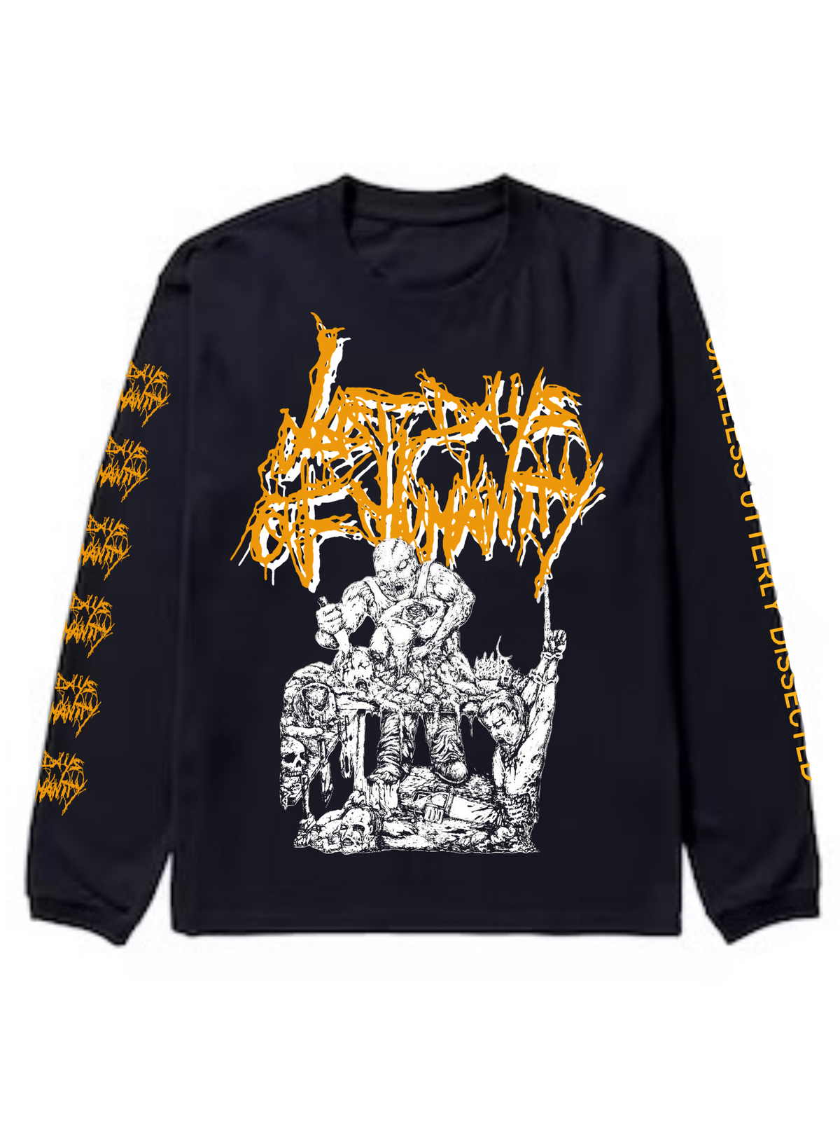 Last Days of Humanity “Careless Utterly Dissected” Longsleeve