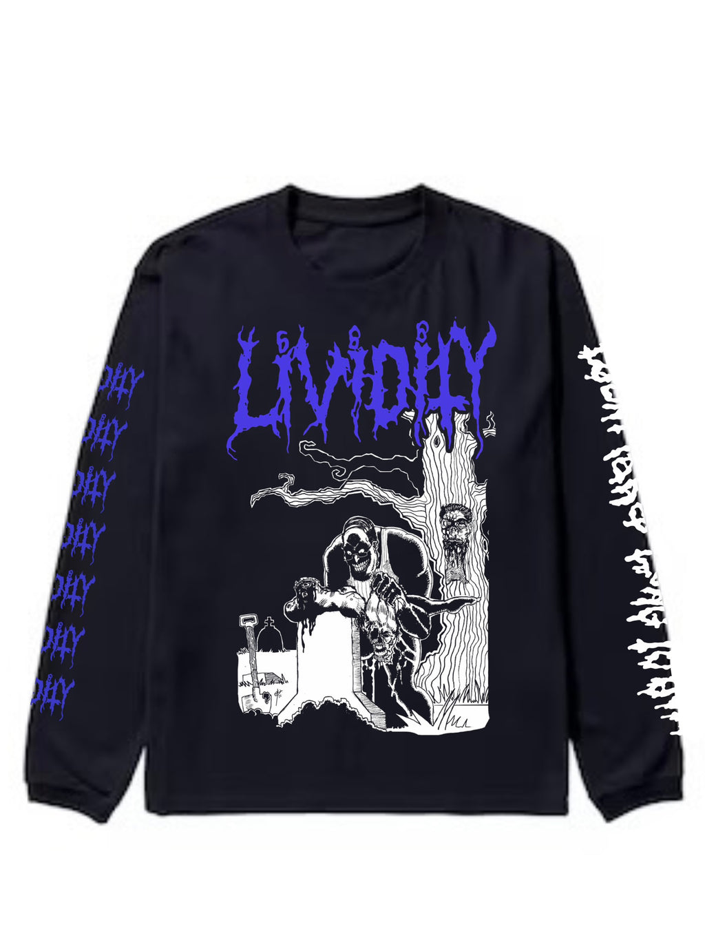 Lividity “Brains For Lubrication” Longsleeve