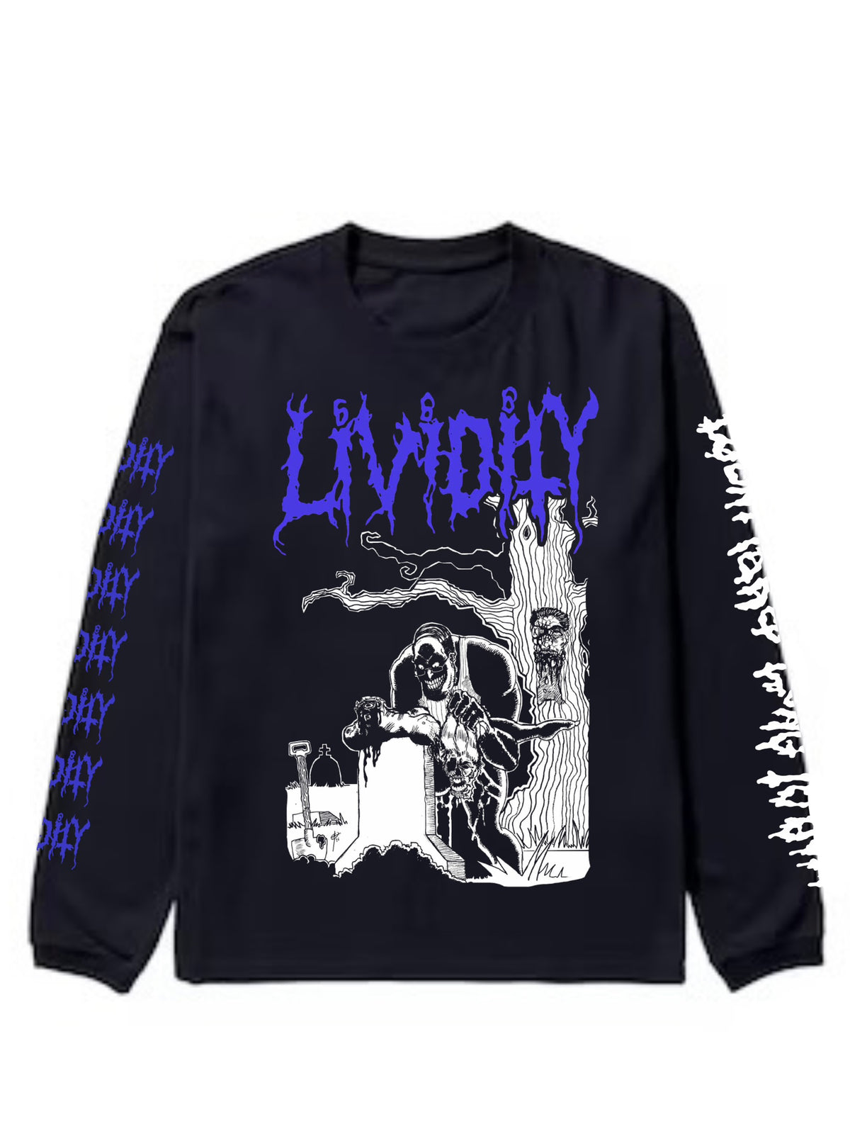 Lividity “Brains For Lubrication” Longsleeve