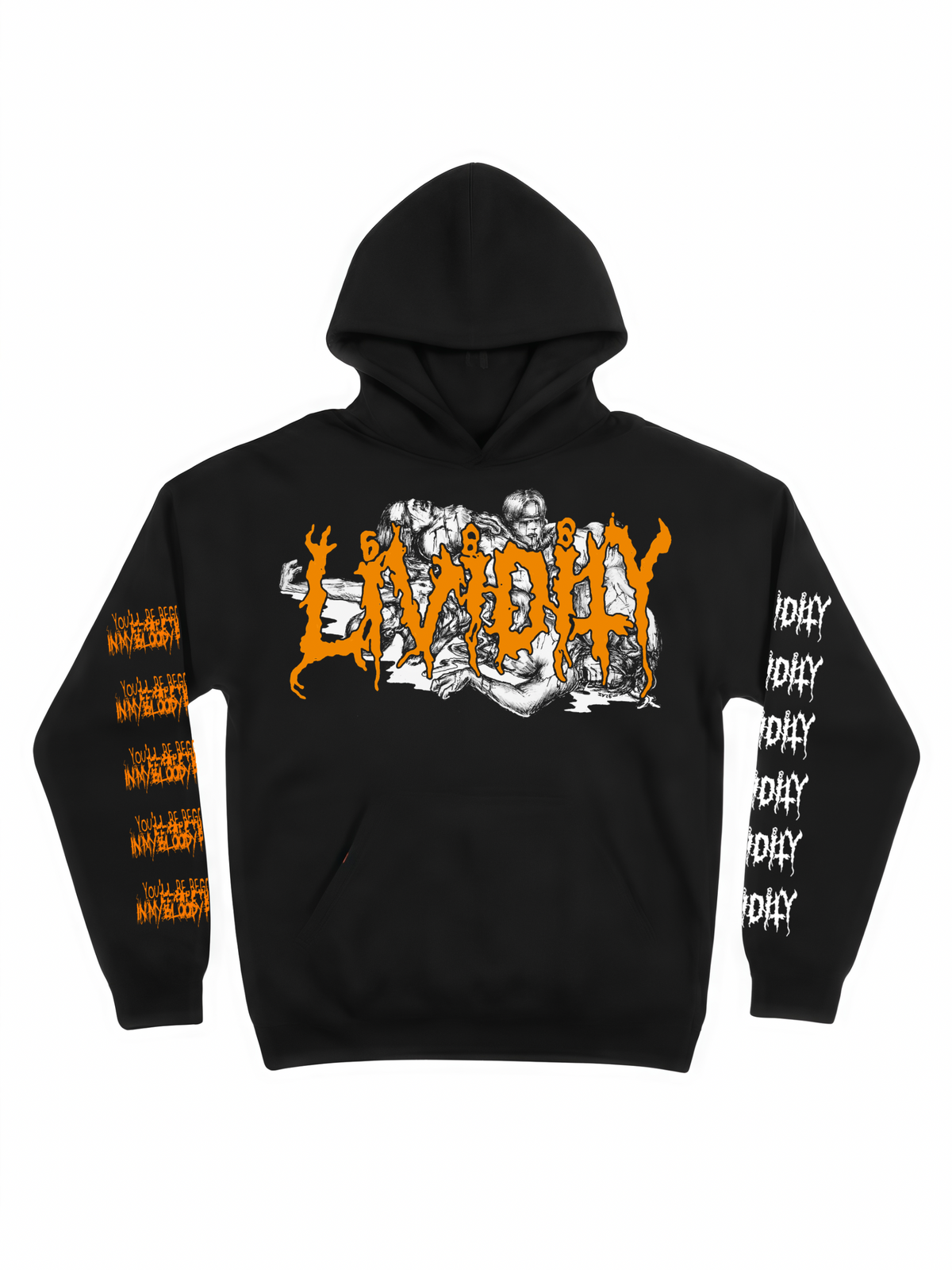 Lividity “Bloody Pit of Horror” Hoodie