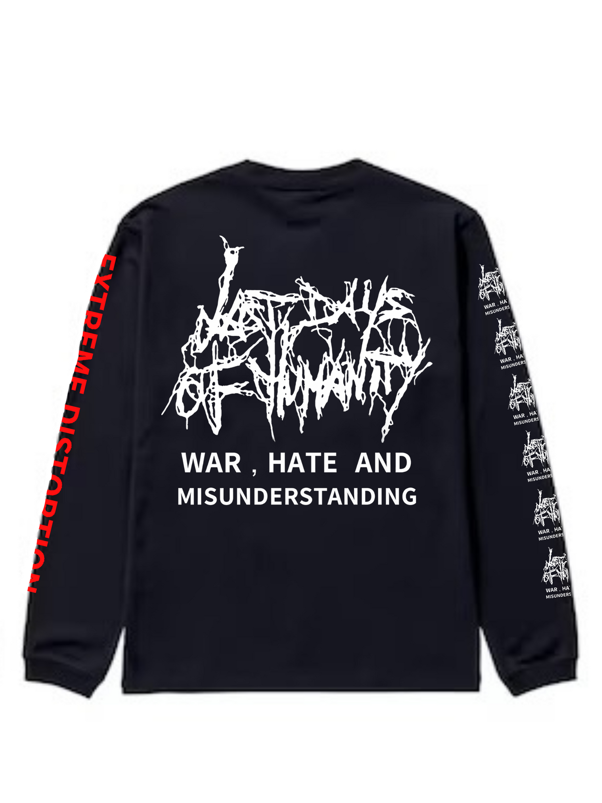 Last Days of Humanity “Extreme Distortion” Longsleeve