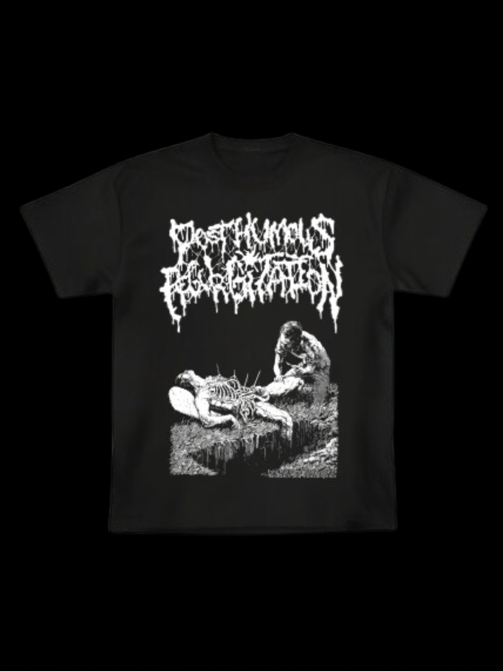 Posthumous Regurgitation “Exhumation of Cadavers for Research and Consumption” Shirt